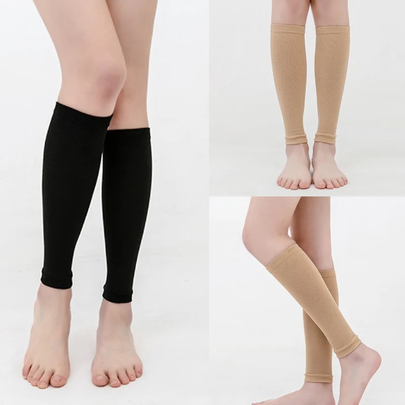 Compression Sock Medical - Fußlose Wadenkompressionsmanschetten 20-30mmHg Medizinische Gradienten-Kompressions-Wadenstrümpfe Ersatzstrümpfe