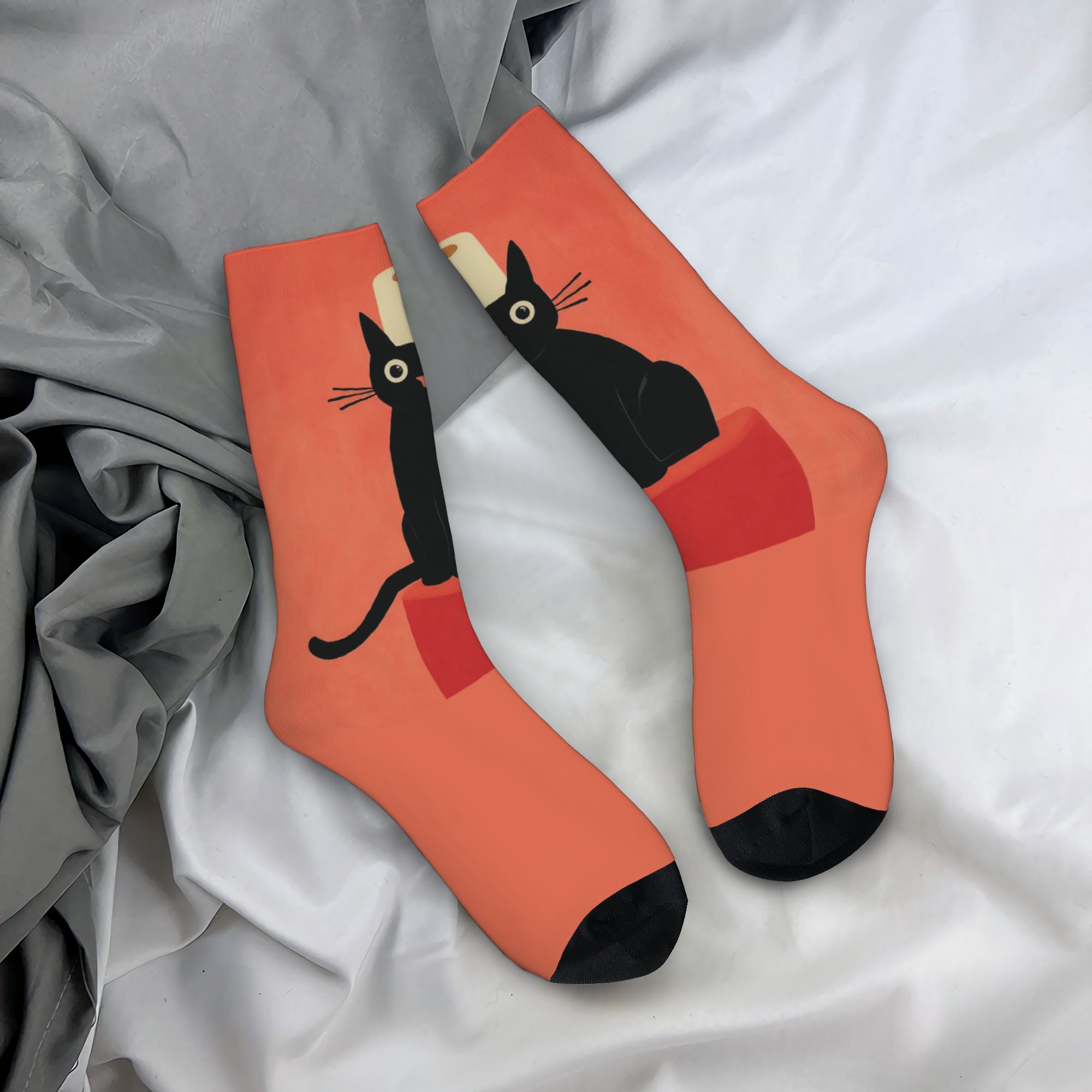 Maßgefertigte Schwarze Katze m – Dress Sock Men Bewertung und Preis