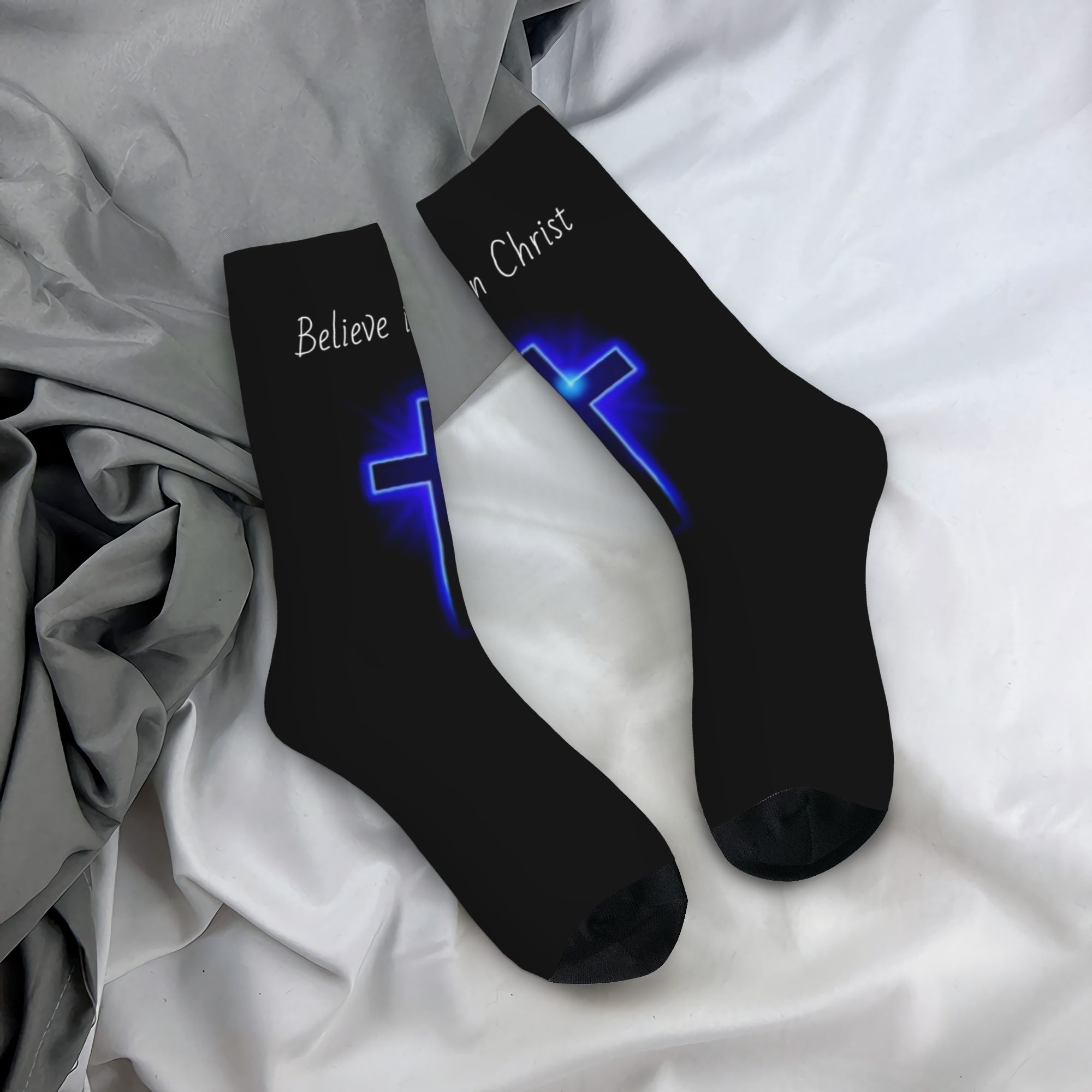 Maßgefertigte „Believe Jesus C – Dress Sock Men Bewertung und Preis